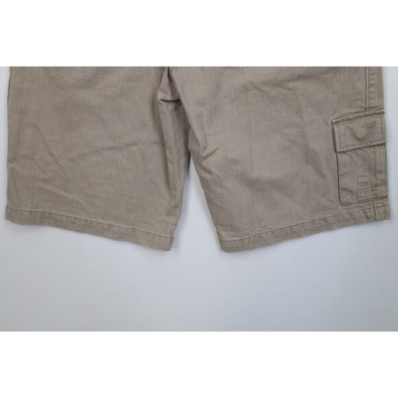 Deadstock Vintage 90s Y2K ES Skateboards Mens 34 Striped Skateboarding Shorts - Picture 16 of 16